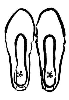 Illustration — a pair of shoes